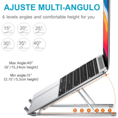 Soporte Notebook Plegable Aluminio Alta Calidad - tienda online