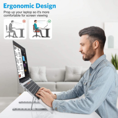 Soporte Notebook Plegable Plástico Reforzado - tienda online