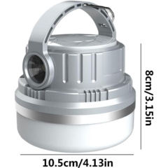 Imagen de Lámpara Camping Farol Colgante Linterna Recargable Solar Usb