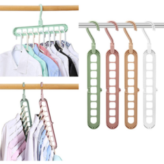 Percha Organizadora 9 Espacios Rebatible Ropa Placard Mágica - comprar online