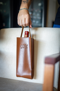 Wine Bag Couro 1 garrafa - comprar online