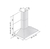 Campana De Cocina Llanos Classic Blanca 60cm 24916 - comprar online