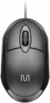 Mouse Com Fio Classic MF100 Conexão USB 1200dpi Cabo de 1,2M 3 Botões Preto