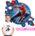 Combo Banner Remera Circular Spiderman