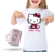 Combo Remera Taza Hello Kitty