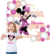 Combo Banner Remera Circular Minnie rosa