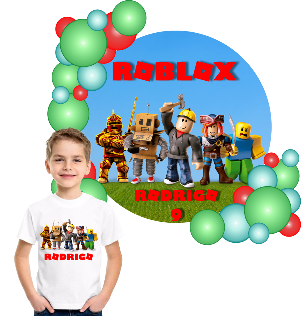 Combo Banner Remera Circular Roblox