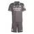 Kit Infantil Real Madrid III Third 24/25 - Adidas - Cinza Lançamento