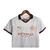 Kit Infantil Manchester City II 23/24 - Puma - Branco com detalhes em vinho e laranja na internet