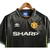 Camisa Retrô Manchester United 1998 - Masculina Umbro - Preta com detalhes em verde na internet