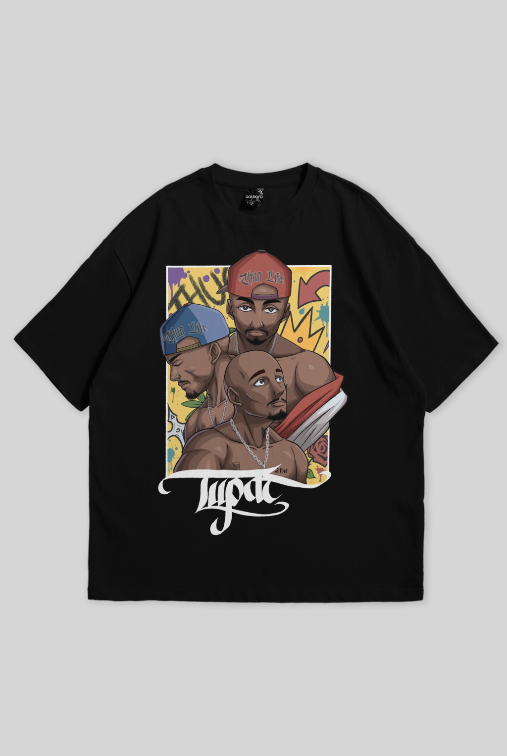 Camiseta Oversized Premium 2Pac Galdora Store