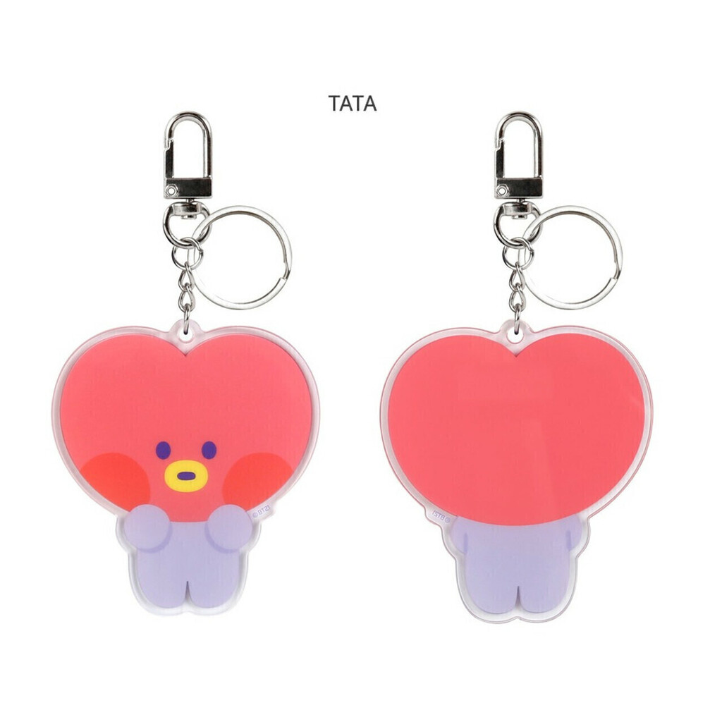 Bt21 Minini Keyring Llavero De Acrilico Oficial Tata Ver