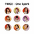 Botones Circulares de TWICE One Spark