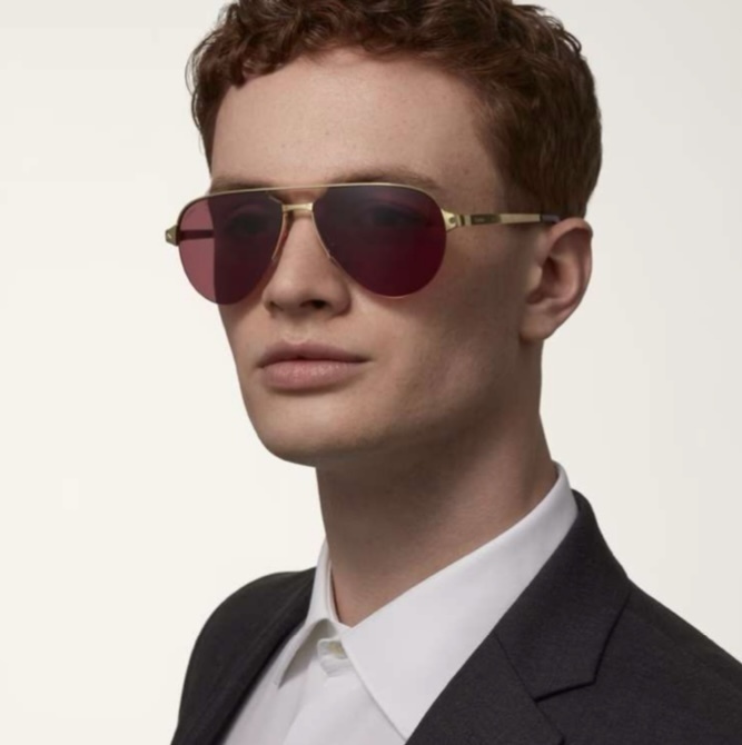 Lentes cartier dorados new arrivals