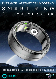 Anillo Inteligente Smart Ring Monitoreo Salud Nuevo RO6 Modelo Colmi - comprar online
