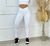 Legging branco com bege 09183