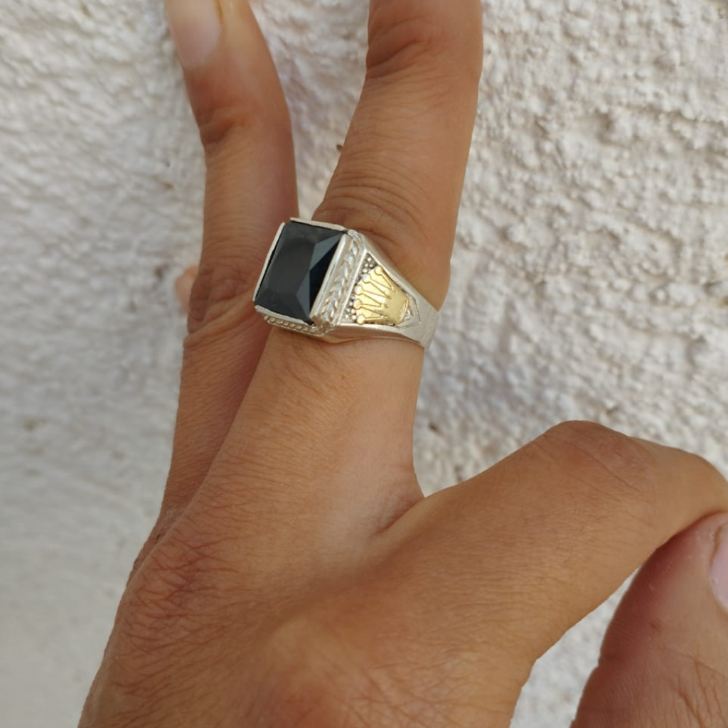 Anillo rolex plata hotsell