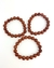 Pulseira Esfera Goldstone Marrom 10mm - comprar online