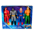 Boneco DC Pack 4 Heroes - Sunny