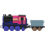 Thomas e Seus Amigos Locomotiva Metal Ashima - Mattel HNN20 - Divertidus