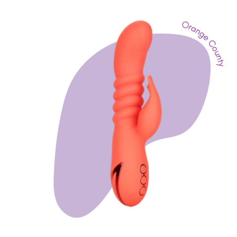 Rabbit Vibrador Orange County by Adrian Elastic