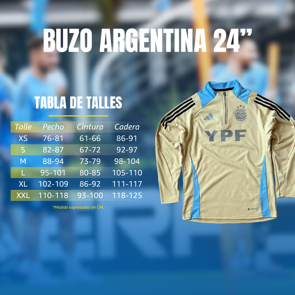 Buzo Seleccion Argentina Copa America 2024