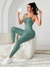 Solid Color Tank Sports Jumpsuit - buy online