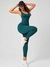 Solid Color Open-Back Sports Jumpsuit with Cross Strap - buy online