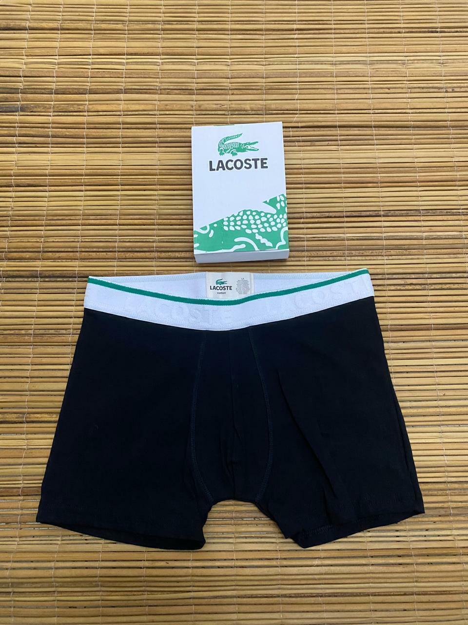 BOXER LACOSTE PACK x 3 unidades