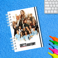 Caderninho de Anotações A5 - Greys Anatomy