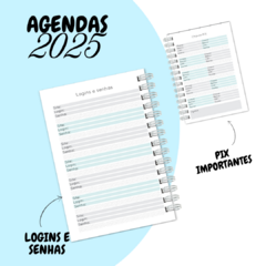 Agenda 2025 Masculina - loja online