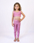 Legging Infantil Flor da Sardenha Rosa - comprar online