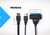 Imagen de Cable Sata Usb 3.0 Adaptador Discos 2.5 Doble Fuente Energia Negro