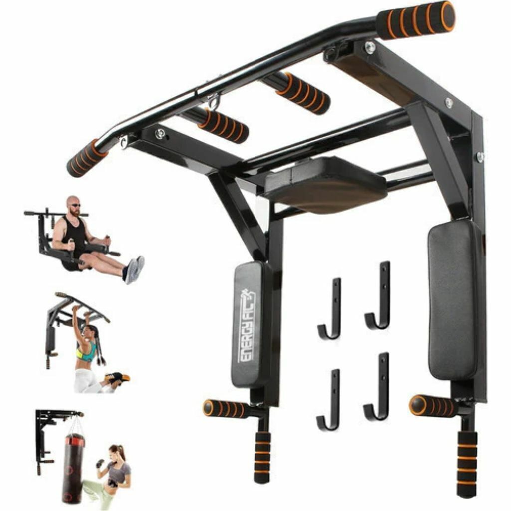 Barra Dominadas Desmontable 300kg Multifuncional Energy Fit