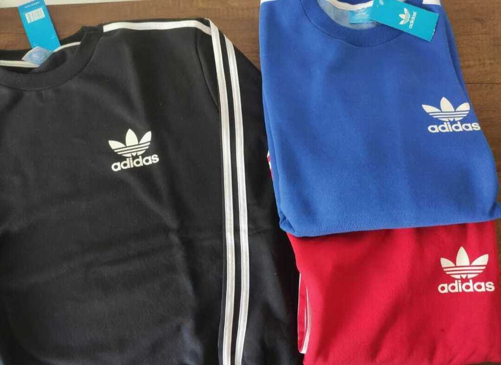 COMBO ADIDAS RETRO Buzo y Remera Unisex