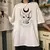 Playera Oversize Sphynx Mistic