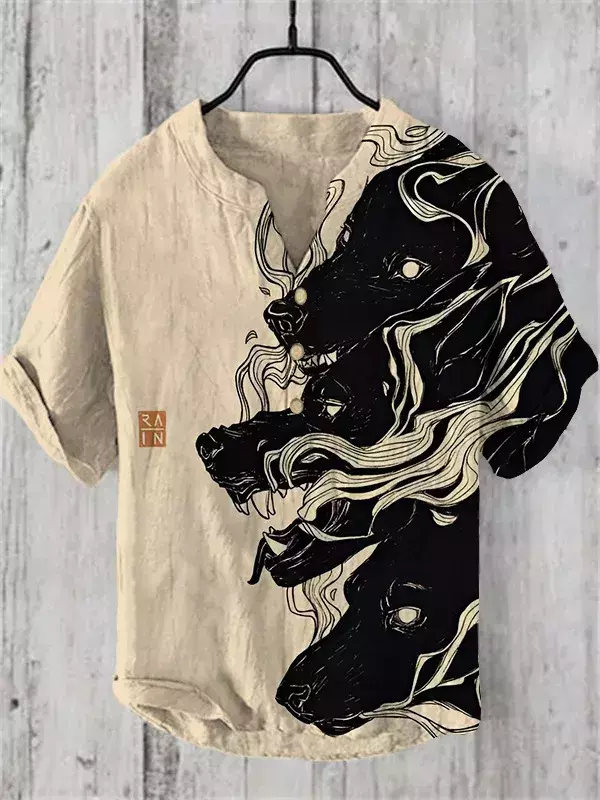 Camisa tipo japonesa hotsell
