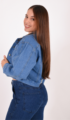 Campera clásica KINDI BLUE - Africa Mia Jeans