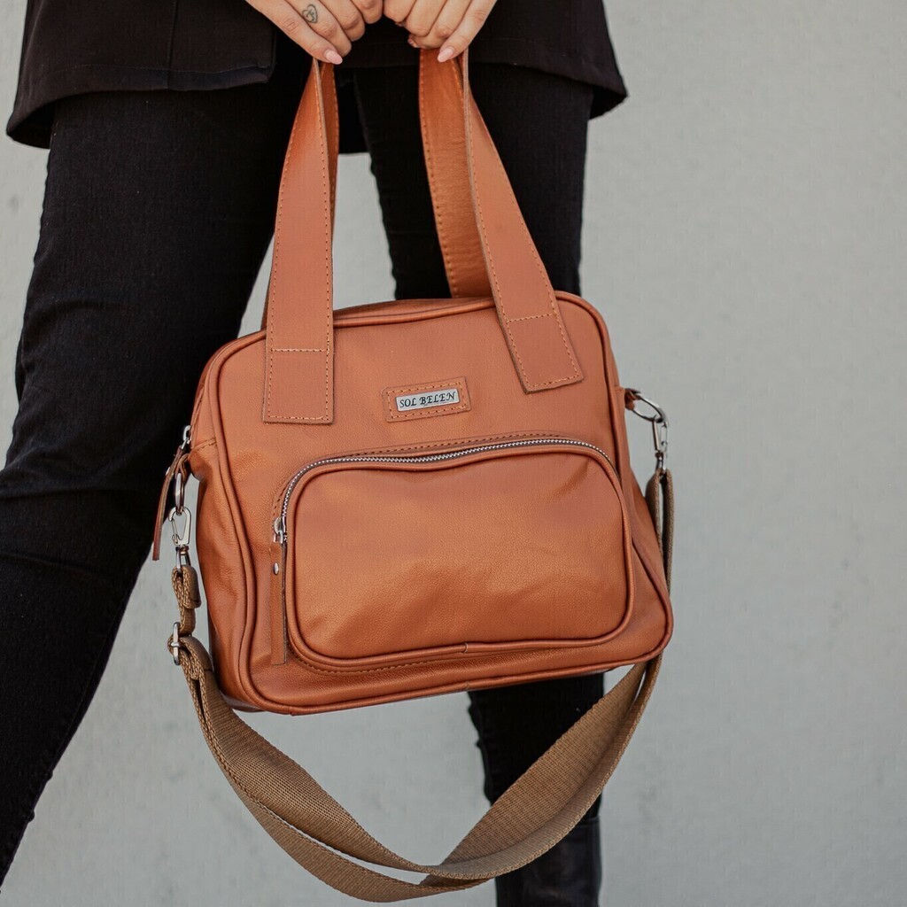 Cartera Morral de Cuero Suela