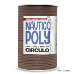 Fio Náutico POLY-CÍRCULO-5mm-2812,1 tex-100% POLIÉSTER-182m- 500g - comprar online