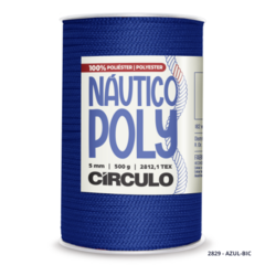 Fio Náutico POLY-CÍRCULO-5mm-2812,1 tex-100% POLIÉSTER-182m- 500g