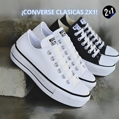 ZAPATILLAS CONVERSE CLASICAS ¡OFERTA 2X1!