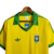 Camisa Seleção Brasileira I Retrô 1997 Adidas Torcedor Masculina - Amarelo com detalhes em verde - Fornecedor Winyu - Seguro Taxação