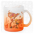 Caneca vidro jateado - Infernape