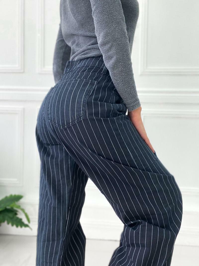Pantalon rayado de gabardina Joe Comprar en EMBRUJO