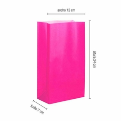 Bolsitas Golosineras Papel Colores Lisos x 10 u - comprar online