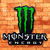 Placa Decorativa Monster Energy Formato