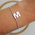 Pulseira Letra M de Lado - comprar online