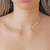 Choker Ponto de Luz Zircônias Cristal - comprar online