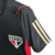 Camisa São Paulo Treino 23/24 - Torcedor Adidas Feminina - Preta com detalhes em vermelho - TailandesaFut